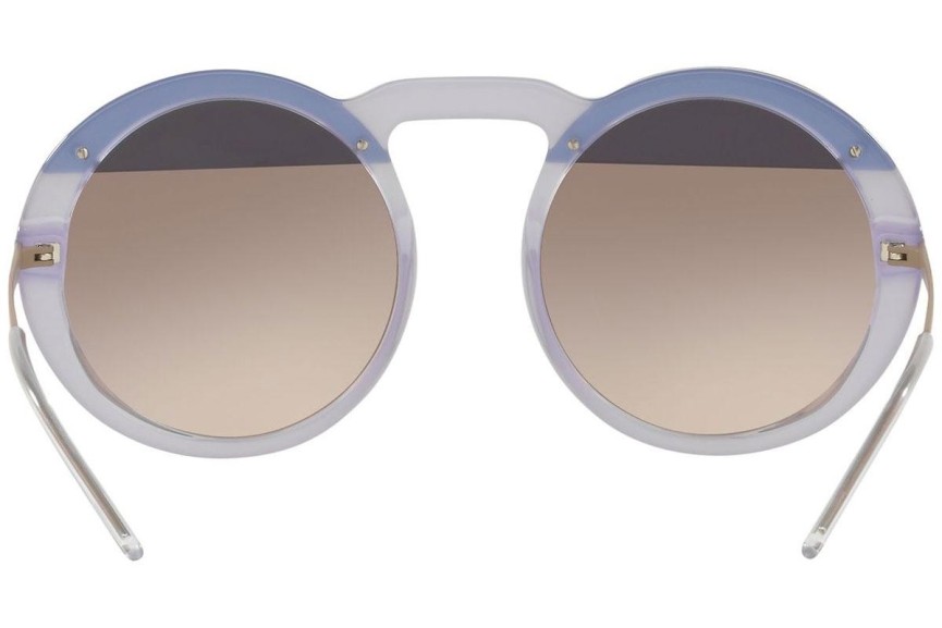 Okulary przeciwsłoneczne Emporio Armani EA4121 570513 Okrągłe Fioletowe