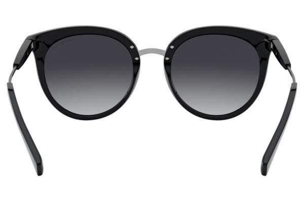 Okulary przeciwsłoneczne Emporio Armani EA4145 50018G Kocie oczy Czarne