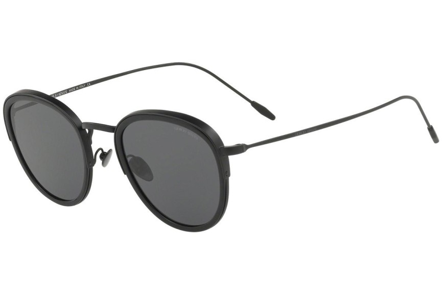 Okulary przeciwsłoneczne Giorgio Armani AR6068 300187 Okrągłe Czarne