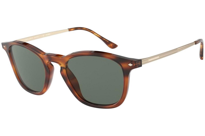Okulary przeciwsłoneczne Giorgio Armani AR8128 58109A Polarized Okrągłe Havana