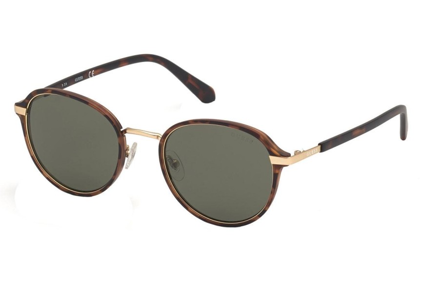 Okulary przeciwsłoneczne Guess GU00031 52N Okrągłe Havana