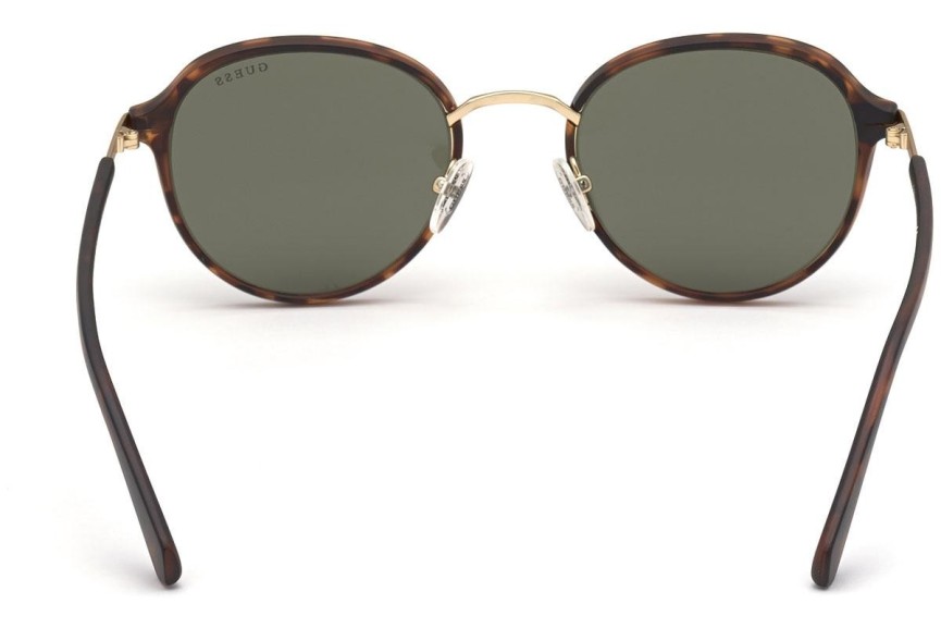 Okulary przeciwsłoneczne Guess GU00031 52N Okrągłe Havana