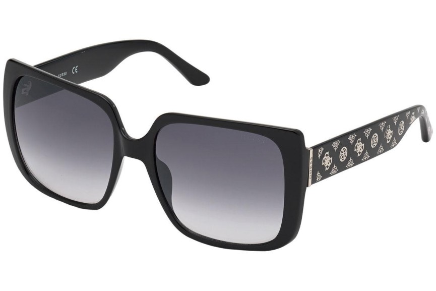 Okulary przeciwsłoneczne Guess GU7723 01B Oversize Czarne