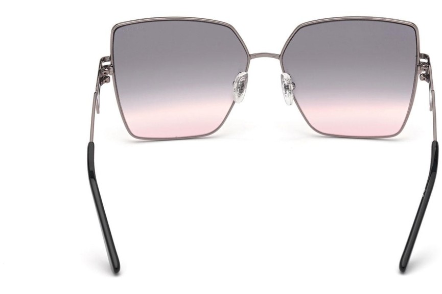 Okulary przeciwsłoneczne Guess GU7733 10B Kwadratowe Srebrne