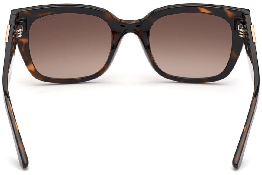 Okulary przeciwsłoneczne Guess GU7742 52F Kwadratowe Havana