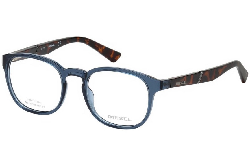 Okulary korekcyjne Diesel DL5267 A52 Kwadratowe Niebieskie