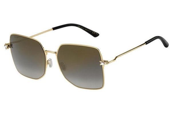 Okulary przeciwsłoneczne Jimmy Choo TRISHA/G/SK J5G/FQ Oversize Złote