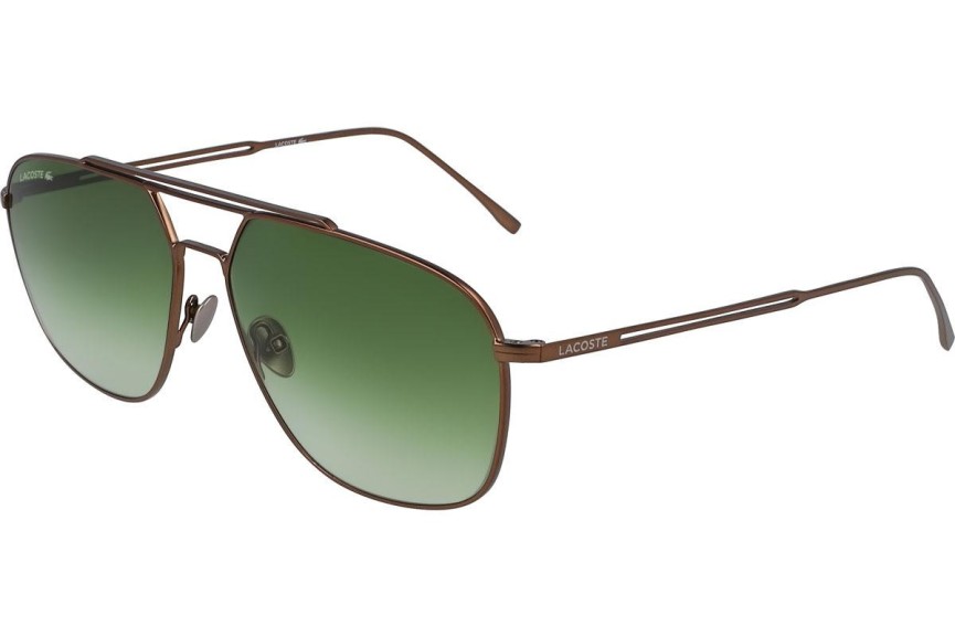 Okulary przeciwsłoneczne Lacoste L218SPC 757 Pilotki (Aviator) Brązowe