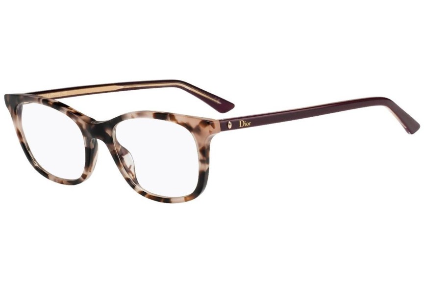 Okulary korekcyjne Dior Montaigne 18 CAD/68 Kocie oczy Beżowe