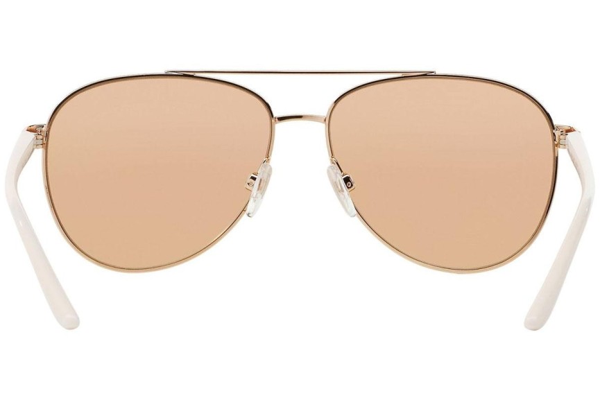 Okulary przeciwsłoneczne Michael Kors Hvar MK5007 1080R1 Pilotki (Aviator) Złote