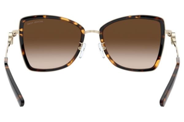 Okulary przeciwsłoneczne Michael Kors Corsica MK1067B 101413 Kocie oczy Havana