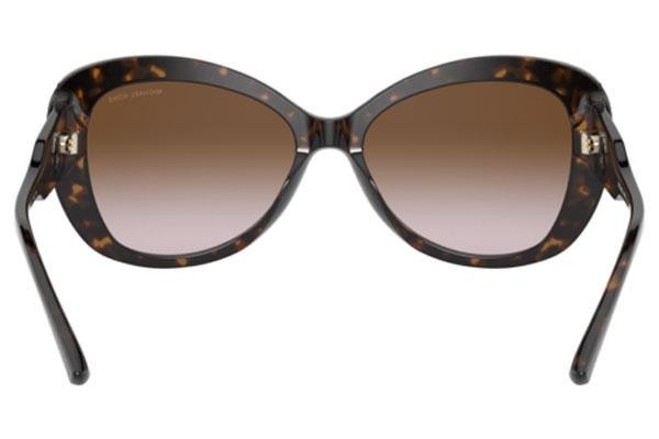 Okulary przeciwsłoneczne Michael Kors Positano MK2120 300613 Kocie oczy Havana