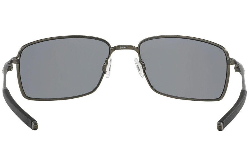 Okulary przeciwsłoneczne Oakley Square Wire OO4075-04 Polarized Prostokątne Czarne