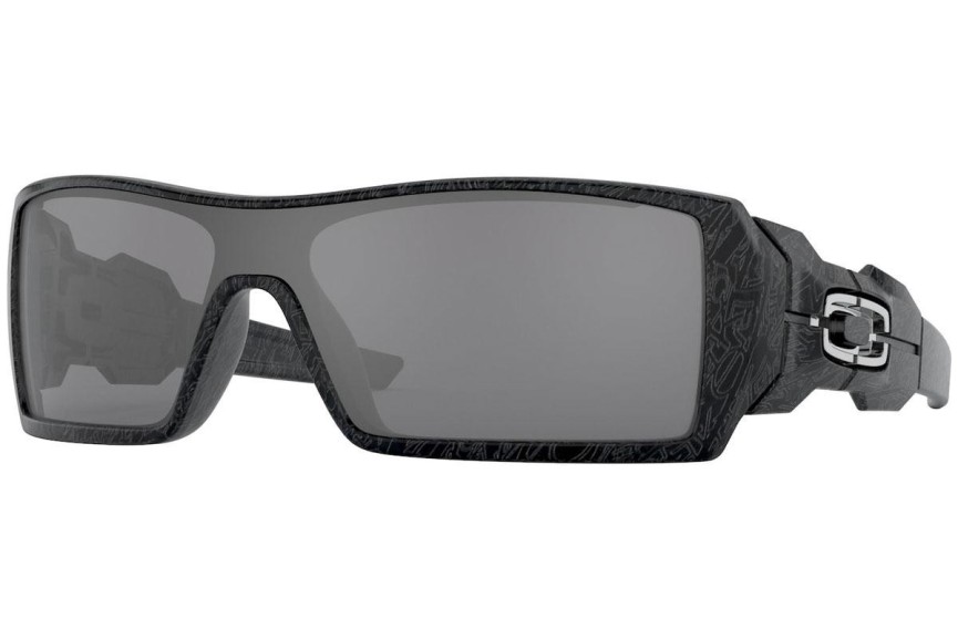 Okulary przeciwsłoneczne Oakley Oil Rig OO9081 24-058 Kwadratowe Czarne