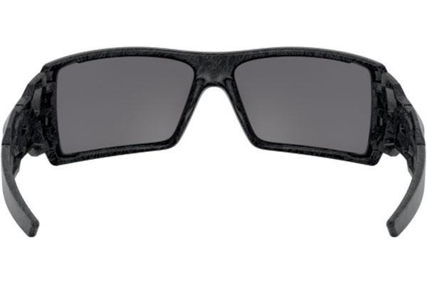 Okulary przeciwsłoneczne Oakley Oil Rig OO9081 24-058 Kwadratowe Czarne