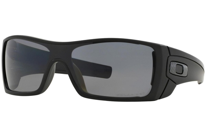 Okulary przeciwsłoneczne Oakley Batwolf OO9101-04 Polarized Prostokątne Czarne