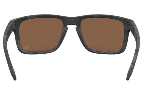 Okulary przeciwsłoneczne Oakley Holbrook Moto GP Collection OO9102 9102O3 Polarized Kwadratowe Czarne