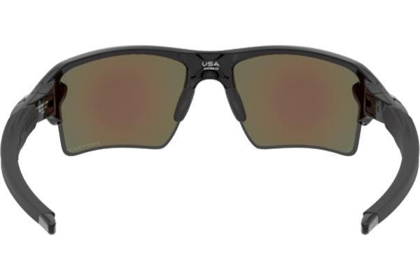 Okulary przeciwsłoneczne Oakley Flak 2.0 XL OO9188-F7 Polarized Prostokątne Czarne