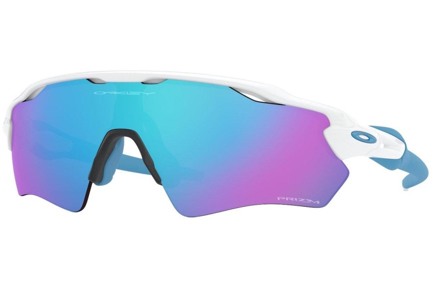Okulary przeciwsłoneczne Oakley Radar EV XS Path OJ9001-15 Pojedyncze | Shield Białe