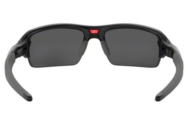 Okulary przeciwsłoneczne Oakley Flak XS OJ9005-01 PRIZM Prostokątne Czarne