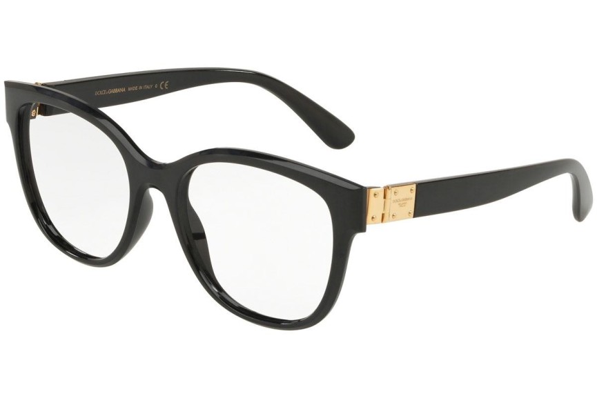 Okulary korekcyjne Dolce & Gabbana DG5040 501 Kocie oczy Czarne