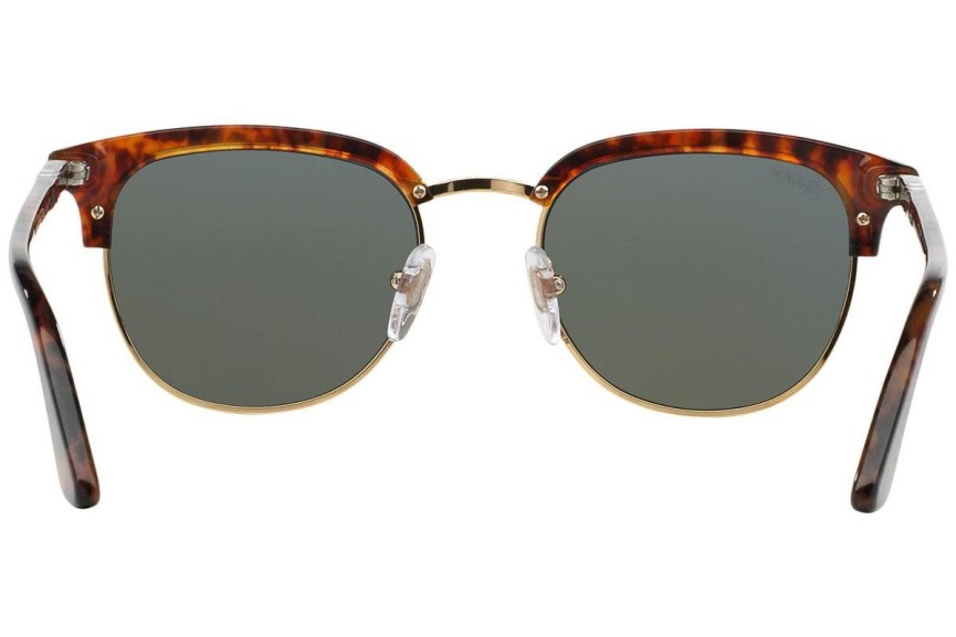 Okulary przeciwsłoneczne Persol Cellor Cellor Series PO3105S 108/58 Polarized Browline Havana