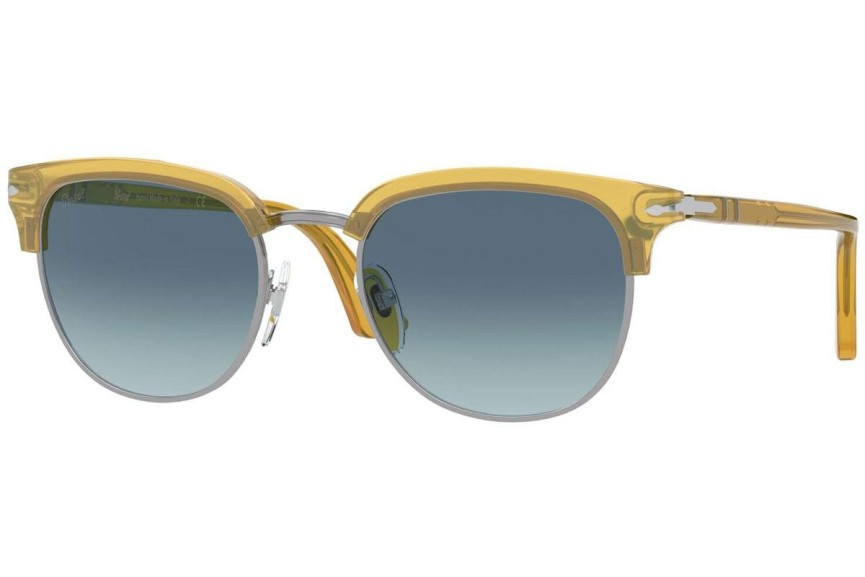 Okulary przeciwsłoneczne Persol Cellor PO3105S 1129Q8 Browline Żółte