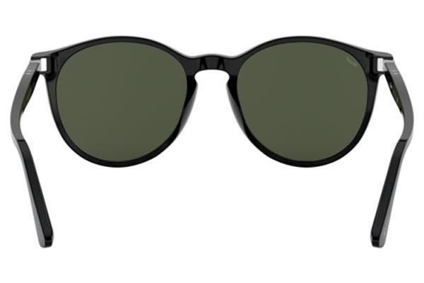 Okulary przeciwsłoneczne Persol Galleria '900 Collection PO3228S 95/31 Okrągłe Czarne