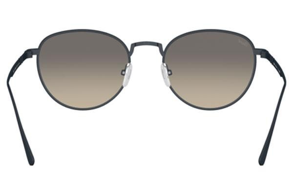 Okulary przeciwsłoneczne Persol PO5002ST 800232 Okrągłe Niebieskie