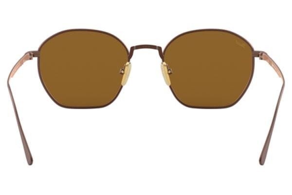 Okulary przeciwsłoneczne Persol PO5004ST 800333 Okrągłe Brązowe