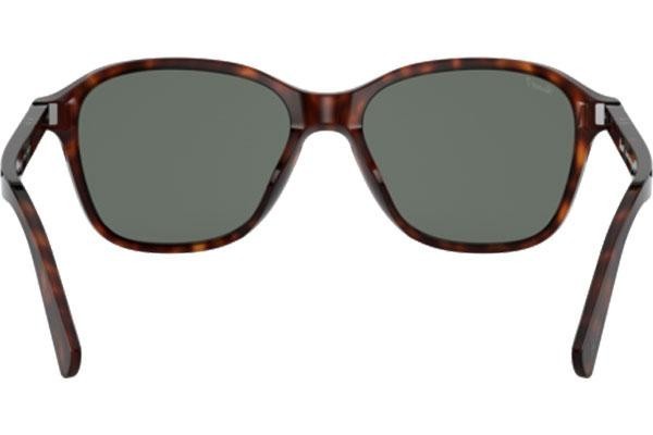 Okulary przeciwsłoneczne Persol PO3244S 24/58 Polarized Kwadratowe Havana