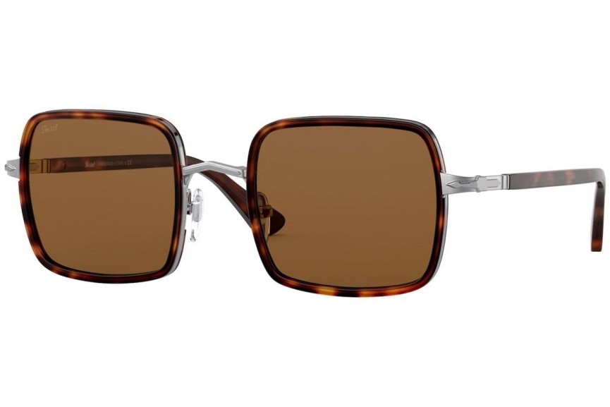 Okulary przeciwsłoneczne Persol PO2475S 513/33 Kwadratowe Havana