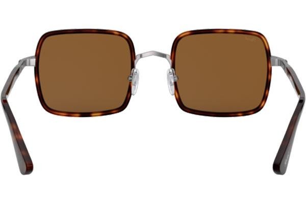 Okulary przeciwsłoneczne Persol PO2475S 513/33 Kwadratowe Havana