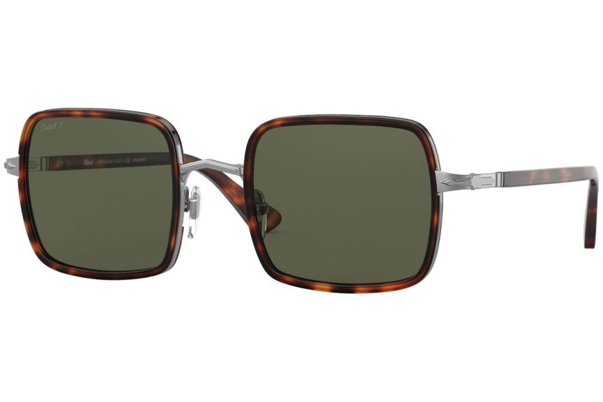 Okulary przeciwsłoneczne Persol PO2475S 513/58 Polarized Kwadratowe Havana