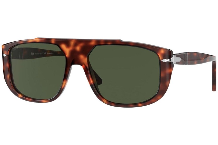 Okulary przeciwsłoneczne Persol PO3261S 24/31 Kwadratowe Havana