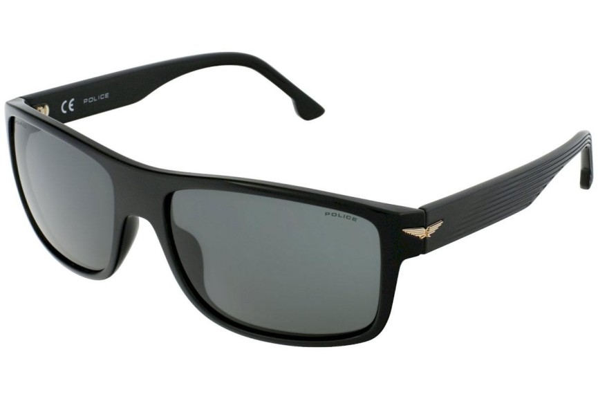 Ochelari de soare Police Tailwind 4 SPLB39E Z42P Polarized Dreptunghiulari Negri