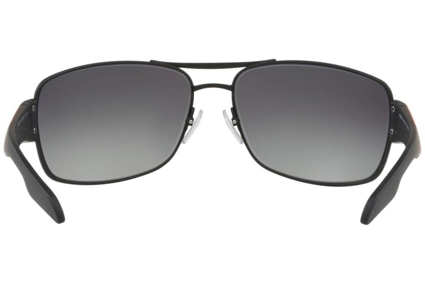 Solbriller Prada Linea Rossa PS53NS DG05W1 Polarized Rektangulær Sort