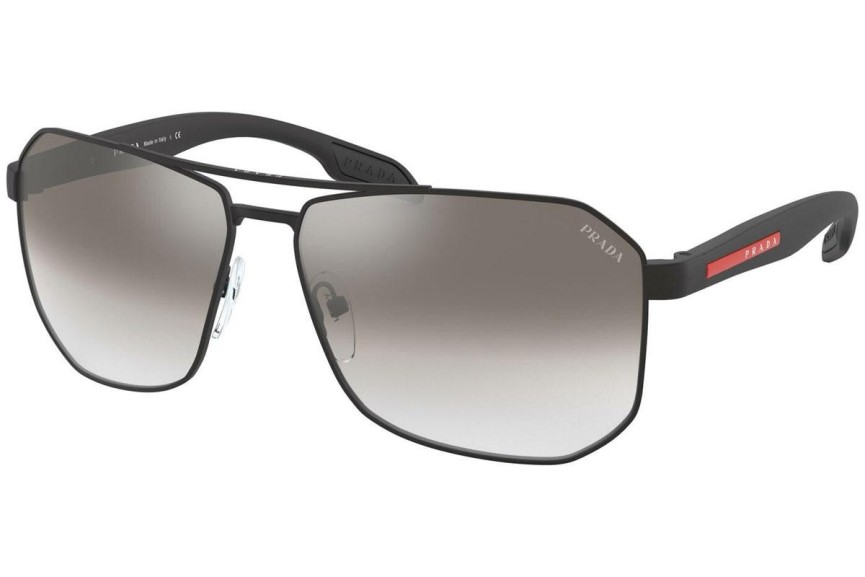 Okulary przeciwsłoneczne Prada Linea Rossa PS51VS 1BO5O0 Pilotki (Aviator) Czarne