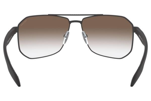 Okulary przeciwsłoneczne Prada Linea Rossa PS51VS 1BO5O0 Pilotki (Aviator) Czarne