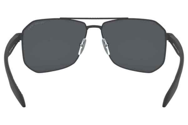 Okulary przeciwsłoneczne Prada Linea Rossa PS51VS DG05Z1 Polarized Pilotki (Aviator) Czarne