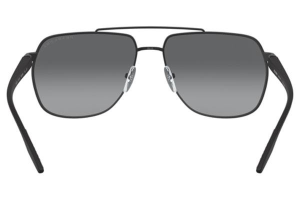 Okulary przeciwsłoneczne Prada Linea Rossa PS55VS 1BO5W1 Polarized Pilotki (Aviator) Czarne