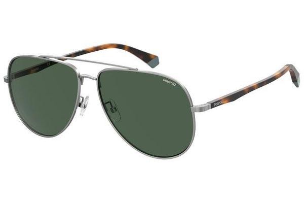 Okulary przeciwsłoneczne Polaroid PLD2105/G/S 6LB/UC Polarized Pilotki (Aviator) Srebrne