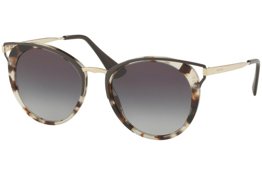 Okulary przeciwsłoneczne Prada PR66TS UAO5D1 Okrągłe Havana