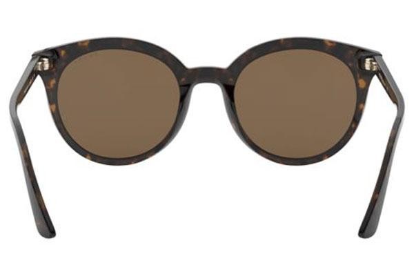 Okulary przeciwsłoneczne Prada PR02XS 2AU8C1 Okrągłe Havana