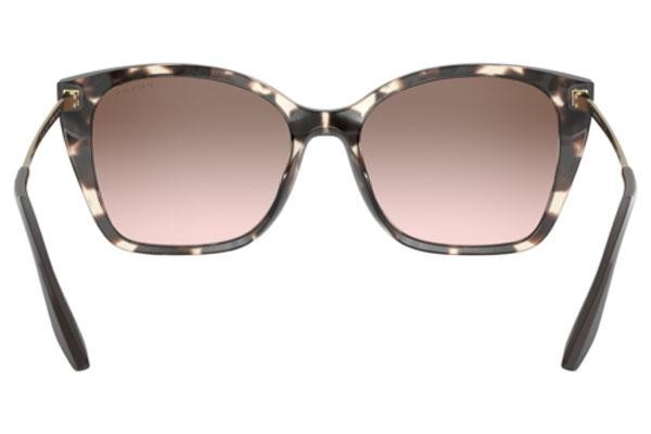 Okulary przeciwsłoneczne Prada PR12XS UAO0A6 Kocie oczy Brązowe
