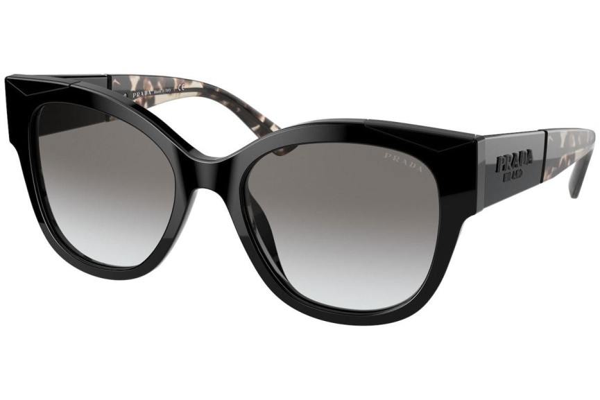 Okulary przeciwsłoneczne Prada PR02WS 1AB0A7 Kwadratowe Czarne