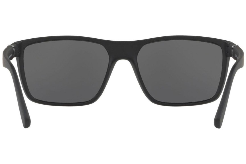 Okulary przeciwsłoneczne Polo Ralph Lauren PH4133 528487 Kwadratowe Czarne