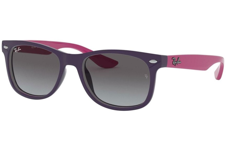 Okulary przeciwsłoneczne Ray-Ban Junior New Wayfarer Junior RJ9052S 70218G Kwadratowe Fioletowe