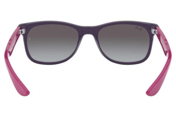 Okulary przeciwsłoneczne Ray-Ban Junior New Wayfarer Junior RJ9052S 70218G Kwadratowe Fioletowe