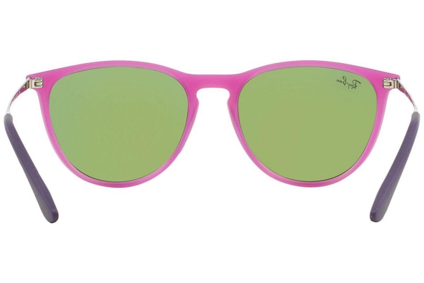 Okulary przeciwsłoneczne Ray-Ban Junior Junior Erika RJ9060S 70084V Kwadratowe Różowe